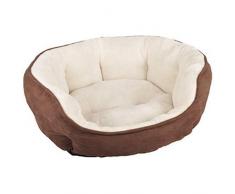 Flamingo 517398 Korb Alpen Achteckig Braun 48x40x22 cm