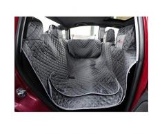 Hobbydog 190 ZBOSZA2 Hundedecke, Autoschutzdecke, Verschiedene Größen und Farben, 140 x 190 cm, L, grau mit Seitenschutz