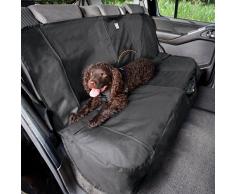 Kurgo Hundedecke für Auto Rückbank - Auto-Sitzbezüge für Hunde und andere Haustiere - Universelle Passform – Anthrazitgrau