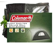 Seitenwand für Coleman Event Shelter Deluxe, 1 Pavillon Seitenteil mit Fenster, Seitenplane, dient auch als Sonnenschutz, Wasserabweisend, Grün
