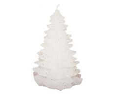 Ivyline Weihnachtsbaum Kerze 130 mm weiß, 9 x 8 x 13 cm