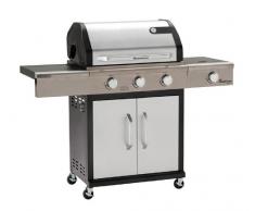 Landmann 12940 Gasgrill mit 3 Brennern, emailliertes Metall, 80,5 x 63 x 68 cm