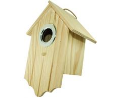 Redwood Leisure groß Kiefer Natur Vogelhaus Holz, 25 x 38 x 0.971 cm
