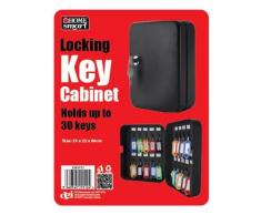 Homesmart Schlüsselhaken, Metall, für 30 Schlüssel