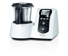 Jupiter 881100 Mycook 1.6 Küchenmaschine mit Rezeptbuch, weiß