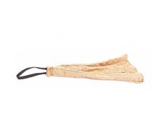 DINGO GEAR weichen Tuch Jute Beißring mit Griff, 65 cm