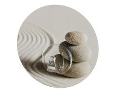 Wenko 20956100 Static-Loc Wandhaken Uno Sand and Stone - Befestigen ohne bohren, Kunststoff, 8.5 x 2 x 8.5 cm, Mehrfarbig