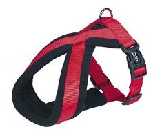 Nobby Komfort Geschirr Classic rot Bauch: 30-40 cm; B: 15/30 mm