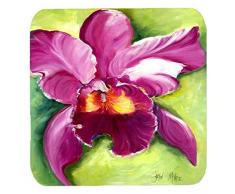 Caroline s Treasures jmk1270fc Orchidee Schaumstoff Untersetzer (Set von 4), 8,9 cm H x 8,9 cm W, multicolor
