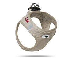 Curli Vest Geschirr Cord, Tan