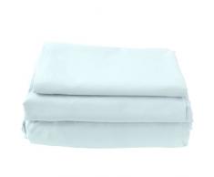 3 Stücke 1800 Zählen Weiche Mikrofaser Bett Zwilling Hellblau Bettwäsche-Sets DE de