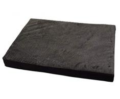 Comfort-Kussen 7MTRS2-TDY-GR Komfort Schaumstoff Haustier Bett Teddy, 100x75x10 cm, grau
