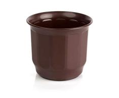 Kimmel Blumentopf Pflanztopf Ø 15 cm mit Loch, Braun, Mittel