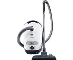 Miele 11488820, Classic C1 Special Powerline Staubsauger mit Beutel, 800 Watt, dreiteiliges Zubehörset, autom. Kabelaufwicklung, weiß