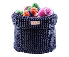 Schale und Knochen Republik Baumwolle Spielzeug Korb,