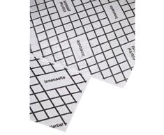 Xavax 00111868 Cooker Hood Filter Zubehör für Dunstabzugshaube - Kaminzubehör (Cooker Hood Filter, Schwarz, Weiß, Viskose, Universal, 470 mm, 570 mm)