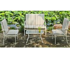 Chicreat Patio Lounge Set, White