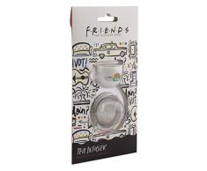 Paladone Tea Infuser | Stainless Ste Central Perk Tee-Ei aus Edelstahl mit Kette, basierend auf den Iconic Sitcom Friends