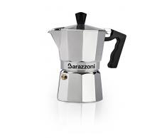 Barazzoni Espressokocher 9 Tassen, Aluminium, Grau