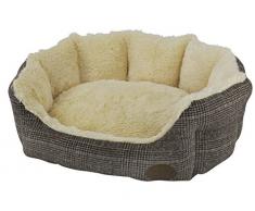 Nobby Komfort Bett oval OTI braun L x B x H: 45 x 40 x 19 cm
