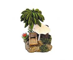 Europet Bernina Aquarium Dekoration Tropical Island 11,5 x 12 x 15cm #234-105856