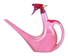 Scheurich Sprayman II, Gießkanne, Sprüher aus Kunststoff, Pink, 30 cm hoch, 1,2 l Vol.