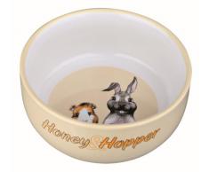 Trixie Honey und Hopper Schale aus Keramik, 11 cm, 6 Stück