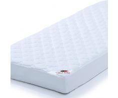 Matratzen-Bett-Schoner 140x200, kochfest atmungsaktives Unterbett-Microfaser-Polyester-Matratzen-Auflage, auch fÃ¼r Boxspring-Betten und Wasser-Betten geeigneter Matratzenschutz, bis ca. 35cm HÃ¶he, CelinaTex Matratzen-Schoner First Class 0001652