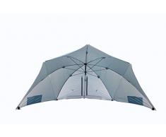 Homecall Strandschirm mit Fenster und Windschutz - (Blau)