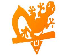 Alubox zampirino-Spirale Mückenschutz zum Bepflanzen Gecko, Orange, 0.05 x 12 x 13 cm