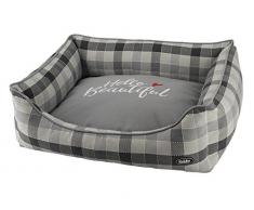 Nobby Komfort Bett eckig CAMPO grau L x B x H: 60 x 48 x 19 cm