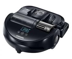 Samsung VR9200 VR20J9259UC/EG POWERbot Saugroboter (150W, extra starke Saugkraft, ideal für Teppiche & Tierhaare, saubere Ecken, WLAN & App, Fernbedienung, Startzeit-Vorwahl) schwarz