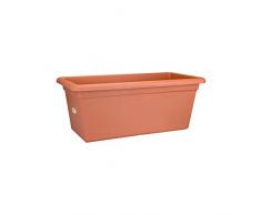 Elho Green Basics Garten Xxl 100 - Übertopf - Mild Tonrot - Draußen - L 44.5 x W 96.6 x H 39.3 cm