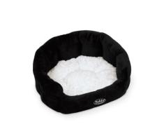 Nobby Komfortbett ELUI schwarz / weiß L x B x H: 45 x 40 x 19 cm