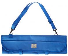 Mercer Kochmesser 7-Taschen Messerrolle, blau One Size blau