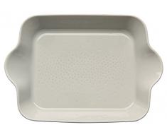 Sagaform Piccadilly Servierschale in Blumenform, Rosa Square Dish sand