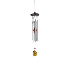 Woodstock Windspiel Chakra Chime, Silber, 46,9 cm