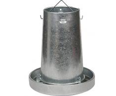 Vogelhaus Hühner Trichter aus Metall 10 kg