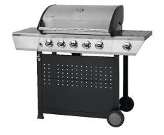Tepro Gasgrill Radcliff, schwarz / edelstahl, 63 x 138 x 118 cm, 3176