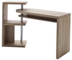 Robas Lund Schreibtisch- Kombination Mattis Eiche sägerau 50 x 145 x 94 cm