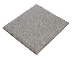 Dehner Sitzkissen Nick, ca. 45 x 40 x 5 cm, Polyester, anthrazit