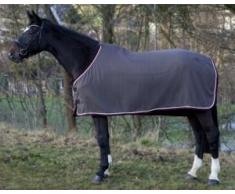 PFIFF 101496 Pferde Polarfleece Decke Pauline, Fleecedecke Pferdedecke, Grau 165