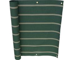 Angerer 3320/2300_800 Balkonbespannung Dralon Nr. 2300, Grün, 90 cm hoch, Länge: 8 Meter