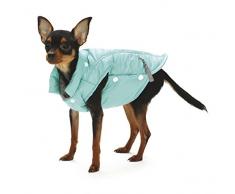 Croci Jacke Plüsch Ice Blue für Hunde 50 cm