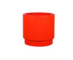 Hobby Flower Basic Blumentopf rund mit Selbstbewässerung 42 x 40 cm Orange Kürbis