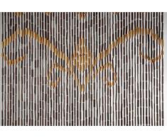 Catral Deutschland GmbH Türvorhänge Brasil 60 L 90X200 Dekoration, Holz, bunt, 0,9x2m, 10-Einheiten