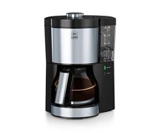 Kaffeemaschine Look V Perfection von Melitta, AromaSelector, 1.25 Liter, schwarz, mit Glaskanne, voller Kaffeegenuss