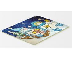 Caroline s Treasures pjc1077cmt Celebrate The Season of Wonder Schneemann Küche oder Badteppich, 20 durch 76,2 cm Multicolor
