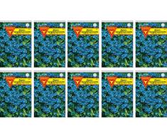 Frankonia-Samen / Vergißmeinnicht / Blumensamen / Myosotis alpestris / /blau / 10er Pack / ergibt bis zu 500 Pflanzen / zweijährig
