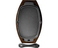 Napoleon Gusseiserne Pfanne mit Holz Untersetzer